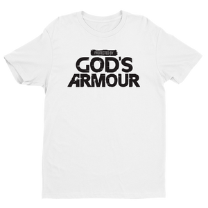 Protected By God's Armour Premium Fitted Short Sleeve T-Shirt