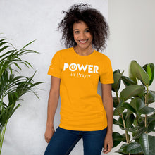 Load image into Gallery viewer, Unisex Short Sleeve &quot;Power in Prayer&quot; T-Shirt