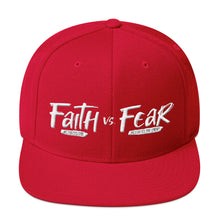 Load image into Gallery viewer, Faith vs. Fear - Snapback Hat