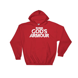 (Unisex) Protected By God's Armour - Hooded Sweatshirt