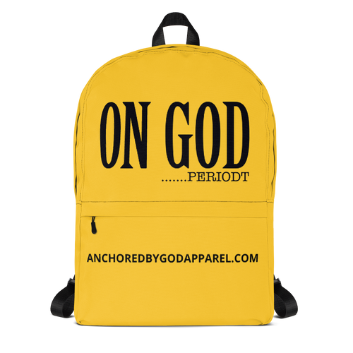 Yellow On God...Periodt Backpack
