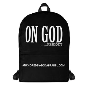 Black On God...Periodt Backpack